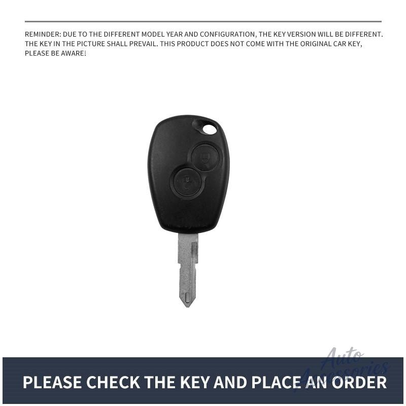ABS Car Key Case Shell Cover for Renault Clio Trafic Twingo Kangoo Master Modus Dacia Duster Sandero Key Protection Accessories NN83