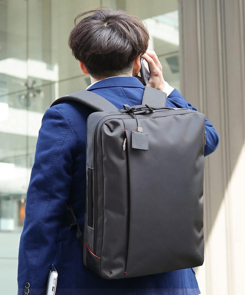 ISIT Backpack, 15.6-inch Laptop Compatible, B4 Size, Lightweight, Business Casual, Gadget, PC, Mac, Gift, PC Compatible, Water-Repellent, Father's