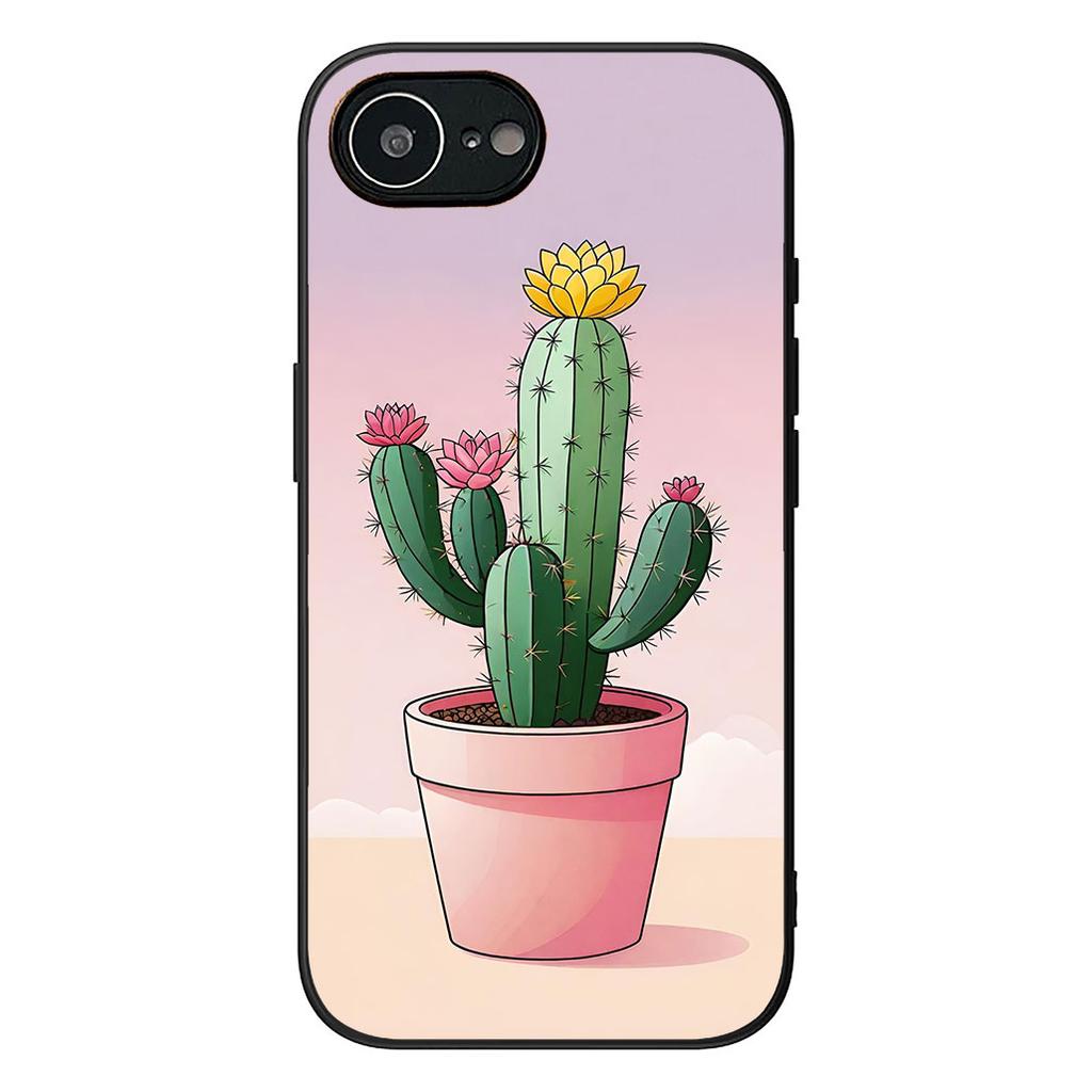 Cactus Wallpaper Phone Cover for Samsung Galaxy S25 Edge S24 S23 FE Plus Ultra A16 A15 A55 A57 5G Protective Case