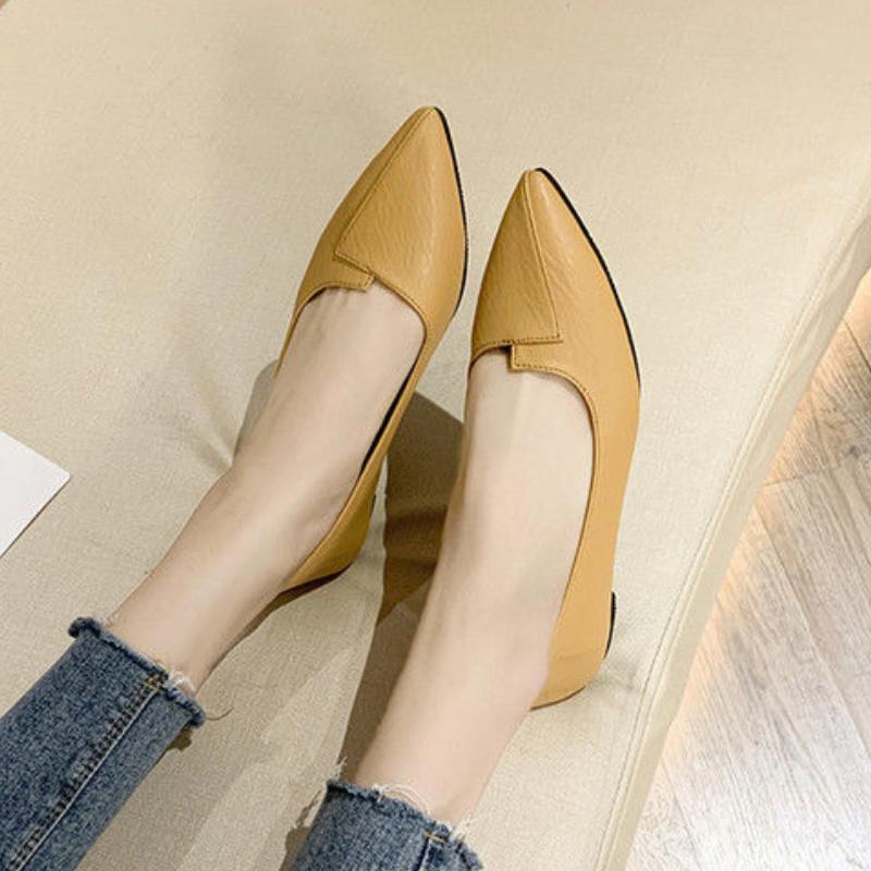 Pointed Toe Slip-on Ladies Footwear Spring and Autumn Y2k Comfortable Elegant Cheap Clearance Casual Fashion Women's Flat Shoes