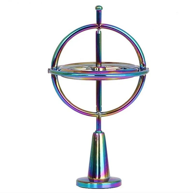

Gyroscope Relieve Stress Ease Plaything Fidgeting Roller Gyro Antistresse Hand Spinning Top Relaxation Alloy Attention Concentration