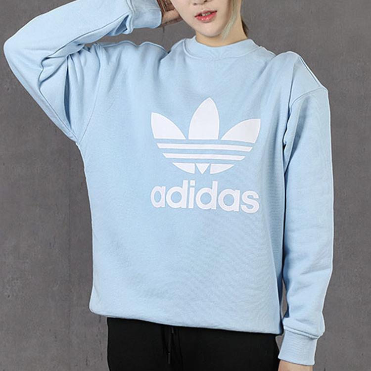 adidas Originals Sweatshirt Women's Pink Blue FM3289