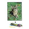Canvas Kit 18 X 14 Cm Margot Canvas Model Cat In the Field