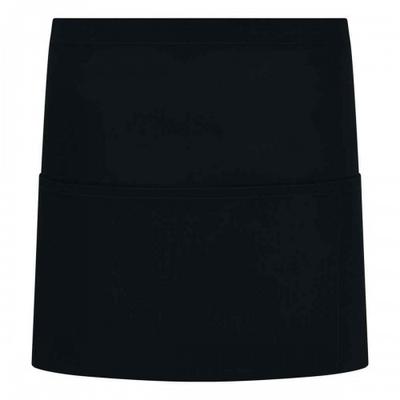 Avental curto com bolso frontal orgânico adulto unissex Brand Lab