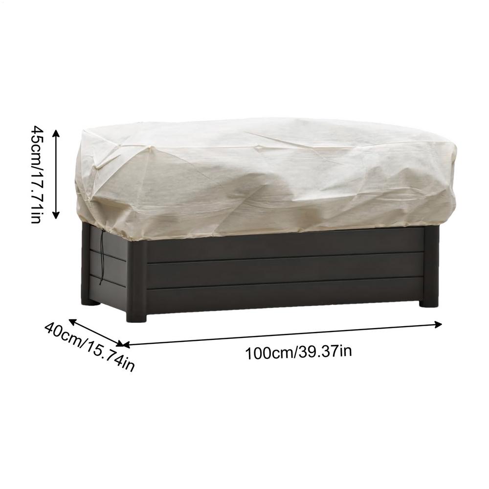 Plant Cover Protector Winter Frost with Cord Reusable Frost Fabric Plant Frost ProtectionTree Cover Bag