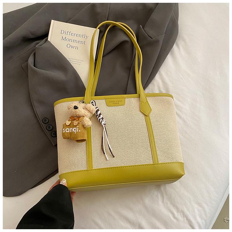 Premium Commuter Large-capacity Tote Bag Women's 2025 New Fashion Retro Versatile Shoulder Bag Trendy Underarm Bag