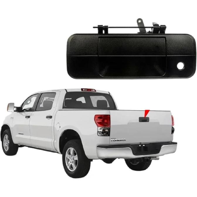 Rear Outside Tailgate Liftgate Latch Door Handle Compatible with Toyota Tundra 2007-2013 Truck OE# 69090-0C040, 690900C040