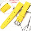 Rubber Silicone Watch Strap for IWC Pilot's Band Quick Release Bracelet Fluororubber Watchband