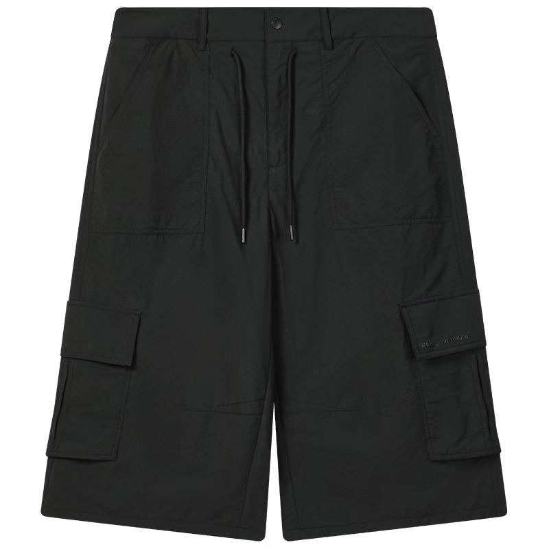 FILA x WE11DONE Men s Woven Cargo Cropped Pants