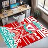 Liverpool Football Club Printed Carpet,Rug,for Office Chair Living Room Bedroom Kitchen Room Decor Gifts.