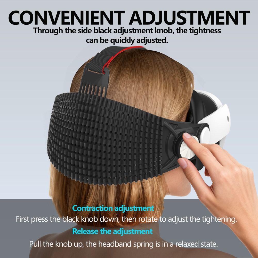 Adjustable Fixed Support Strap Breathable Head Strap VR Headbands for Meta Ques t3/Quest 3S