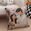 korean drama LLovely Runner Cushion Cover Throw Pillow Cover Hidden Button Durable Polyester Chair Cushion