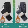 Men's Winter Thick Lambskin Plush Pants - Loose Straight Fit, Warm Cotton, Casual Sports Style, Large Sizes Available