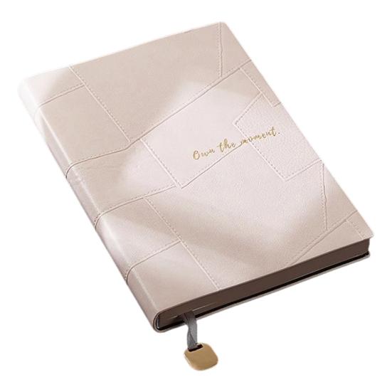 Faux Leather Cover Notebook Smooth Writing Office Notebook Waterproof Writing Diary Personal Use Notepad