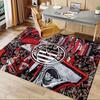 1pc Football,AC Milan,Fans Office Carpet Soft Polyester Entrance Carpet Washable Non slip Machine Wa