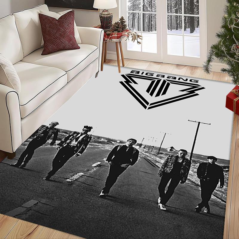 BigBang Last Dance: Osaka 2017 Carpet Floor Mats Doormat Room Protective Pad Christmas Gifts