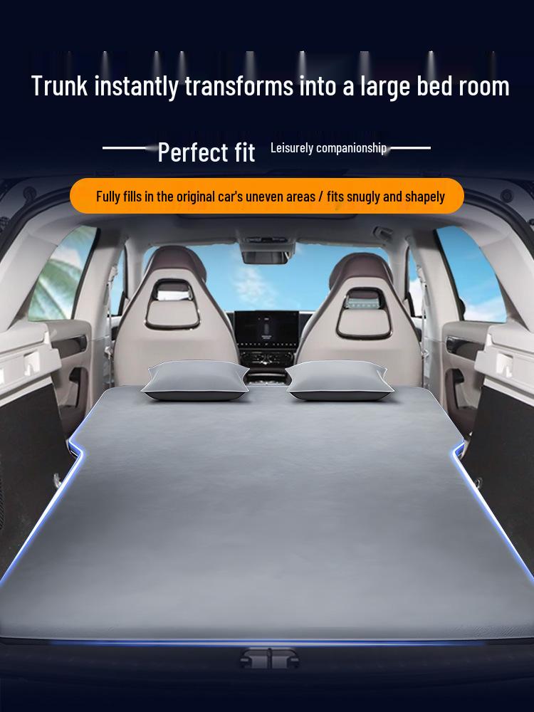 Leapmotor C11 Automatická nafukovací matrace do auta - Podložka na spaní do kufru a vzduchový polštář na zadní sedadlo