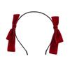 Hairband Party Headdress Headwear Wash Face Make Up Hair Accessories Hair Hoop Hair Bands Velvet Bow Headband