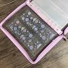 insA5 Sticker Storage Binder Refill Pages, Type Guka Sticker Card, 6-Hole PP Journal Card Inserts, ins Style