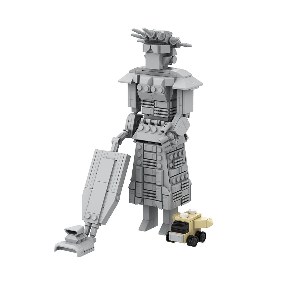 

Space Mega Maid Robot Building Blocks Toy, Spaceballs Battle Mech Model Toy Set, Present for Hallween Christmas (362 Pieces)