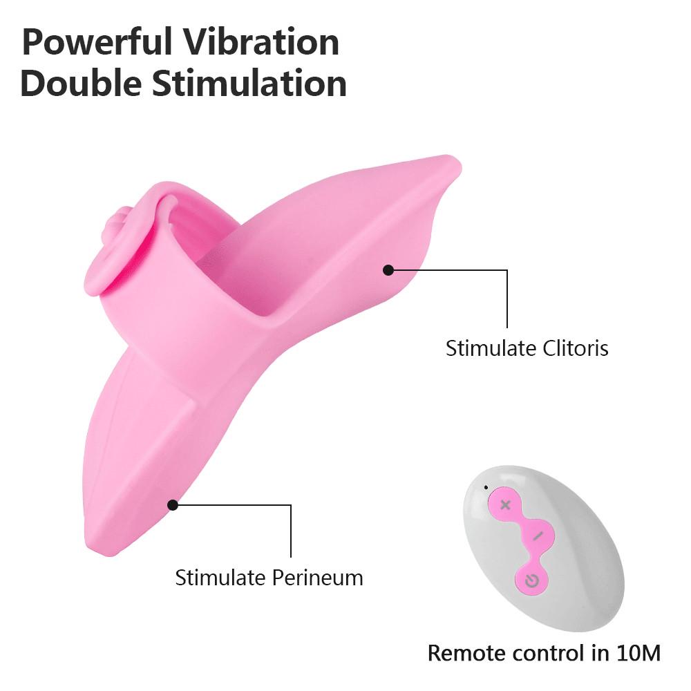 Chiloți vibranti Vibrator clitoridian la distanță Masaj păsărică Stimularea clitorisului Produse sexuale pentru adulți