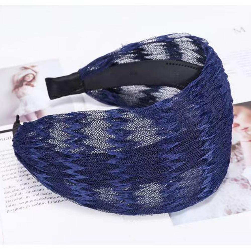 Breite Spitzenstirnbänder für Frauen Mädchen Haarreifen Mode Kopfschmuck Elegant Weiblich Haarspangen Haarschmuck Geschenke