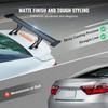 Universal Rear Spoiler GT Style Adjustable Trunk Wing Car Racing 43.3''