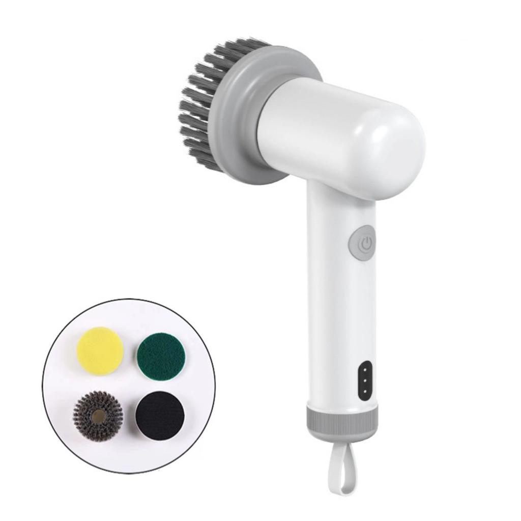 Elektrický čisticí kartáč Kuchyňský čisticí kartáč Multifunkční bezdrátový nabíjecí kartáč s rukojetí