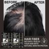 Polvere di Fibre Capillari alla Cheratina Naturale - Capelli Istantaneamente Più Spessi, Voluminosi e Copertura dell'Attaccatura dei Capelli | Lunga Durata, Facile da Applicare, Perfetta per un Aspetto Più Pieno e Styl