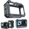 For Dji Action6 Metal Rabbit Cage Action Camera Accessories