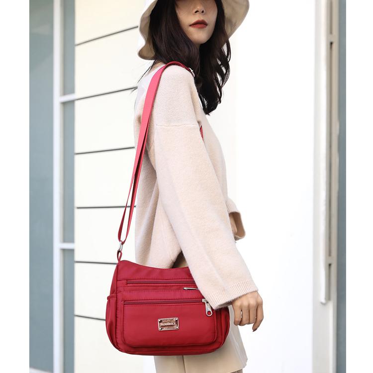 New Bag Oxford Cloth Canvas Bag Large Capacity Shoulder Bag Crossbody Bag Women's Bag