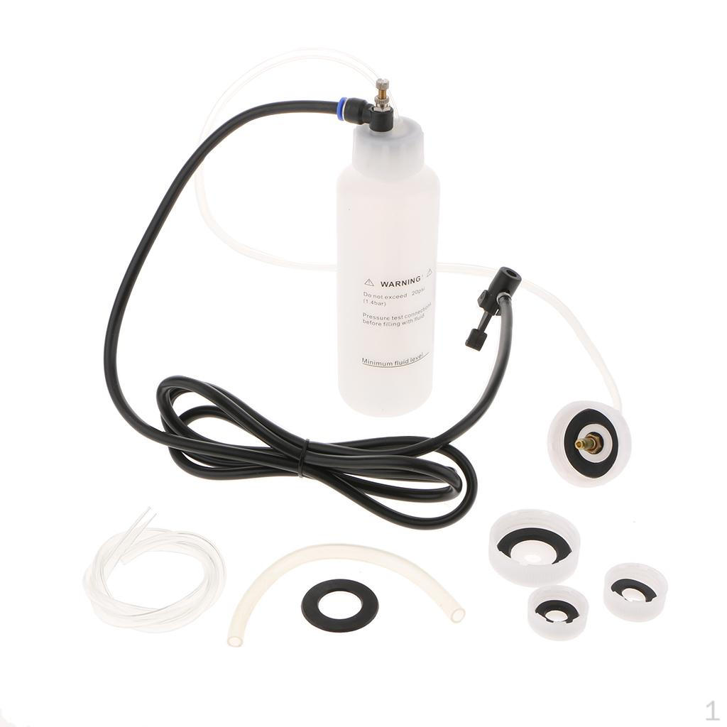 

1L Pneumatic Brake Fluid Bleeder kit Air Extractor Clutch Oil Bleeding