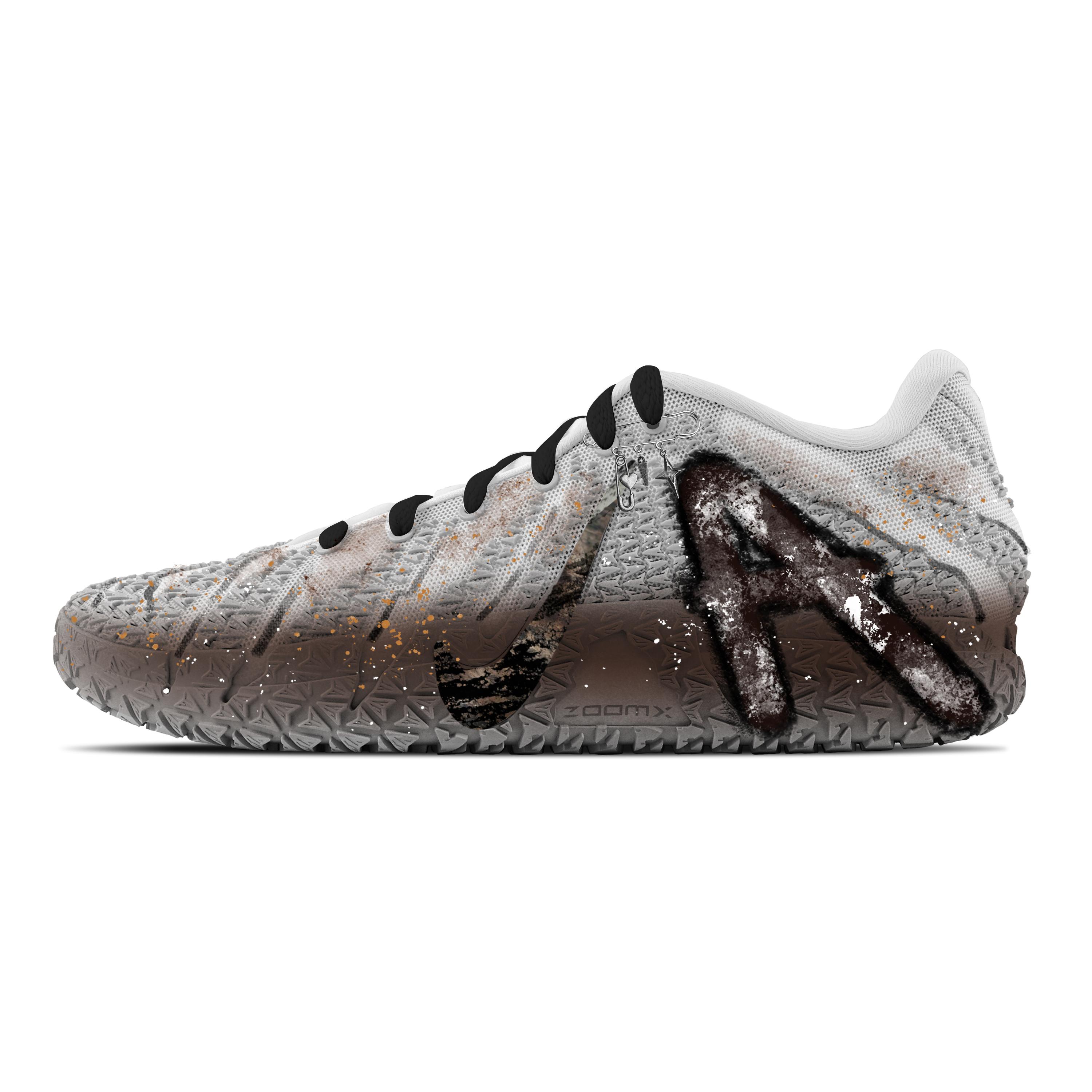 

Nike Ja Morant 3 Wild Desert Abrasion Resistant Low top Basketball Shoes Unisex HF2794-100(Team773-) 46