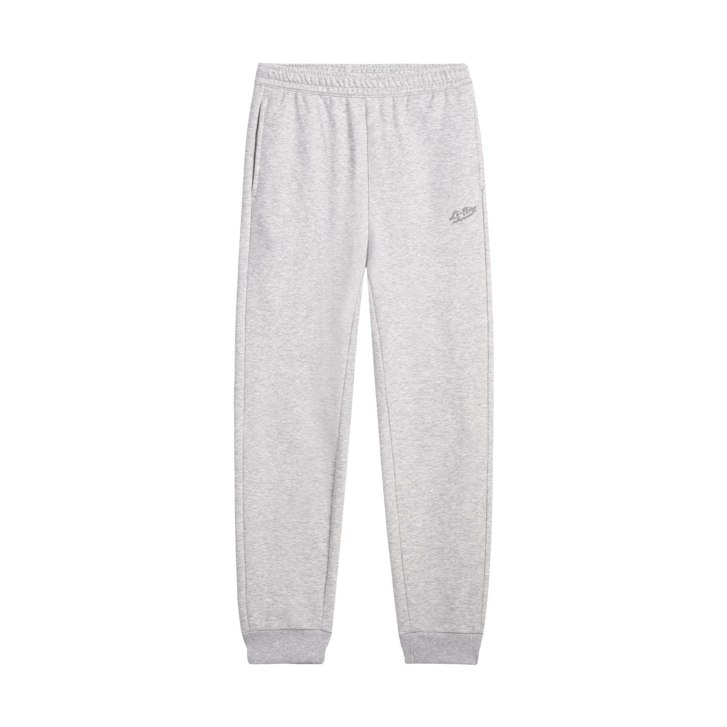 

Li-Ning Fashionable Warm Comfortable Outdoor Running Tapered Pants Women bottoms AKLUB92-3 XL