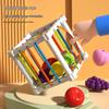Rainbow Fruit Shape Cognition Toy for Infant Fine Motor Training