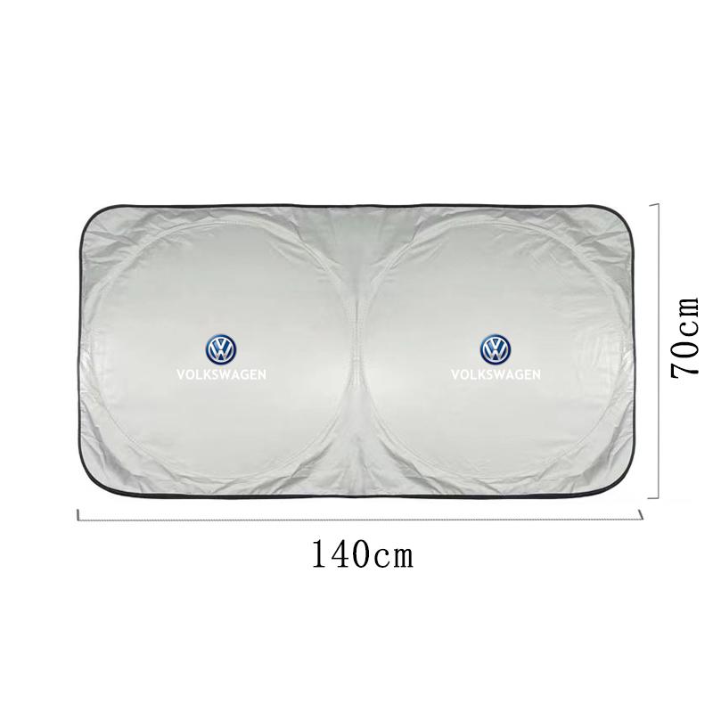 

2026 New For VOLKSWAGEN VW Car Windshield Sun Shade Visor UV Protection Shield For Volkswagen GTI Golf Arteon R Polo Tavendor R-