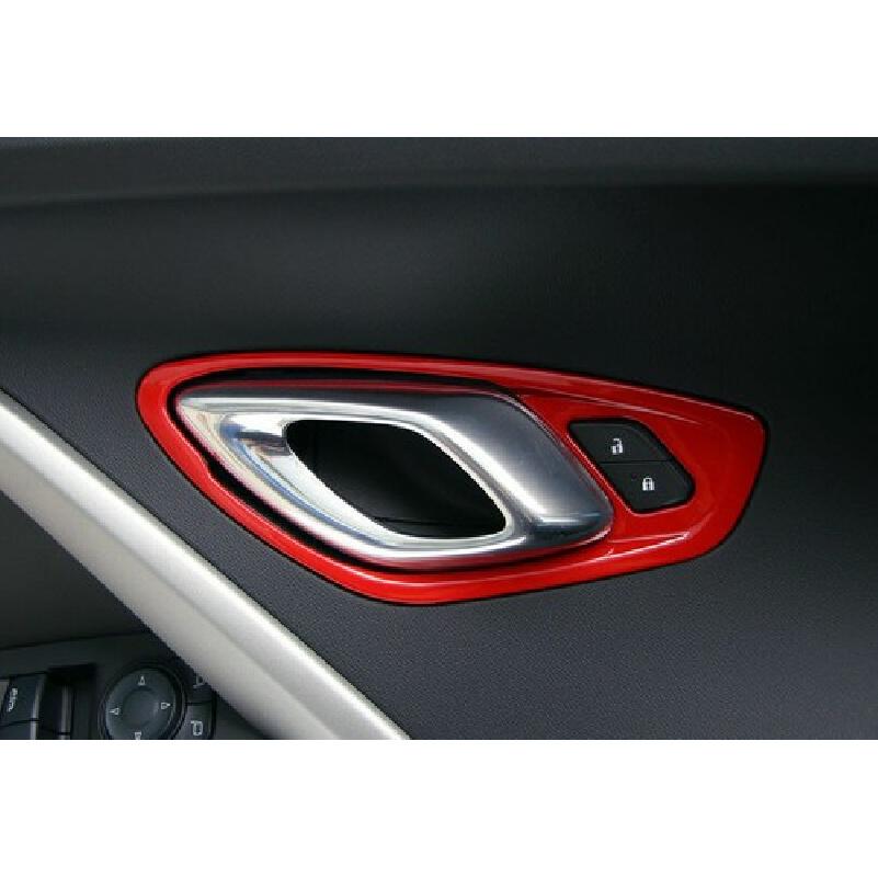 Interior Door Handle Switch Bowl Cover Trim for Chevrolet Camaro 17+ Accessories
