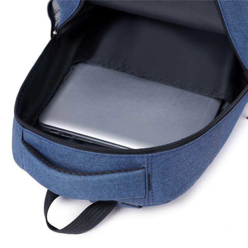 Backpack Middle School Student School Bag Large Capacity Men's and Women's Travel Backpack Fashion Trend Computer Bag Leisure Bag