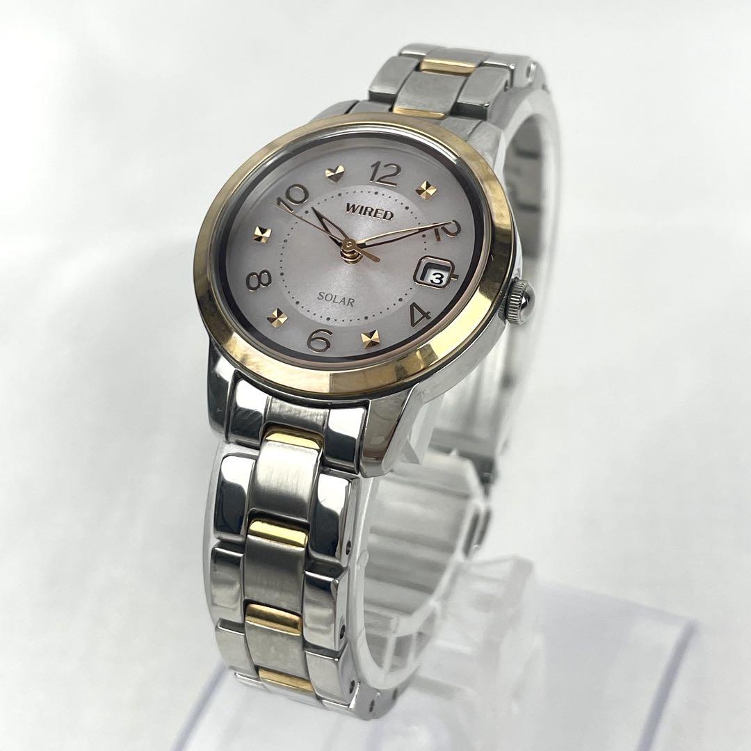 

[USED] Working SEIKO WIRED Solar Watch, Pink