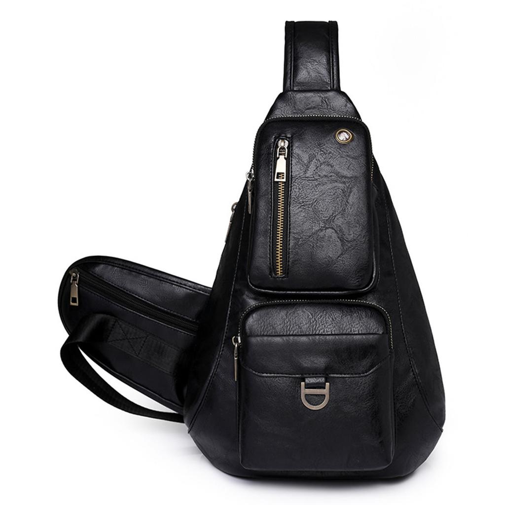 Multifunctional Chest Bag Sling Bag Backpack Large Chest Pocket Shoulder Backpack Casual Daypacks Crossbody Bag for Women