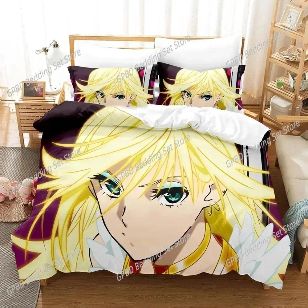 Anime Panty Stocking Garterbelt Bedding Set Duvet Cover Bed Set Quilt Cover Pillowcase Comforter king Queen Size Boys Adult