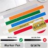ABJI-3000 PCS Neon Colored Wristbands For Events, Synthetic Paper Waterproof Lightweight Activity Identification Wristbands