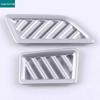 Palisade Matte ABS Interior Modification Kit: Front Air Vent, Armrest Sticker, Rear Door Bowl