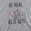 Aaahh!!! Real Monsters Mens As Real As It Gets Hoodie