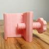 3D Printed Desk Clamp Cable Organizer Cord Holder with Multiple Slots Sturdy Wire