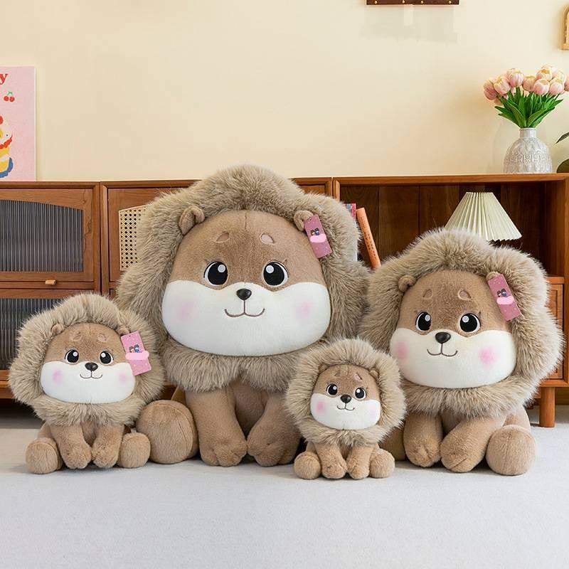 Lion Little Animal Stuffed Plush Multiple Sizes Toy Children Birthday Gifts