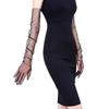 70cm Long Sheer Gloves Ultra Thin Mesh Elbow Gloves Fashion Tulle Gloves  Party Dress