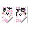 Room Halloween Decorations 2 Sheets Cartoon Ghost Window Cling, Spooky Decorative Glass Clings Sticker, Waterproof Static Decal for Holiday