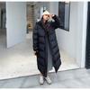 2024 Extra Long Korean Style Over-the-Knee Oversized Winter Puffer Coat