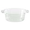 Extra-Thick Transparent Washbasin for Household, Dormitory, Laundry, and Kitchen Use